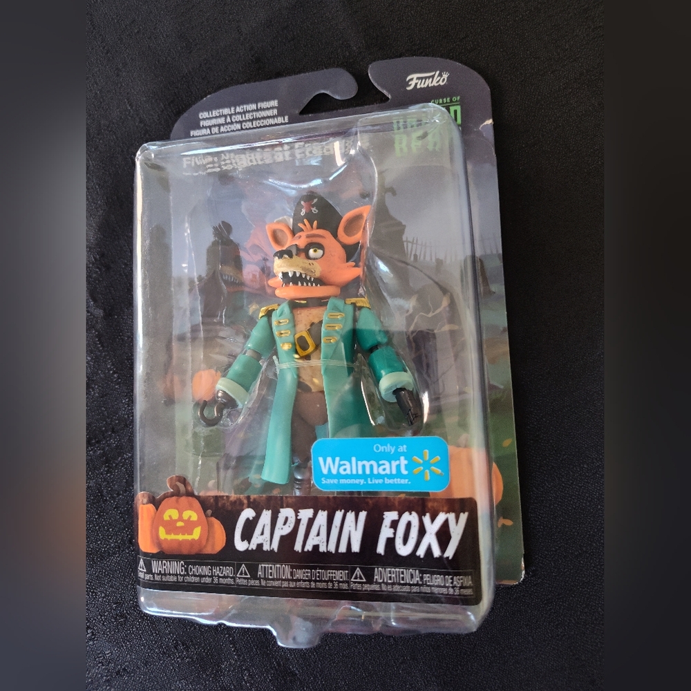 Funko Captain Foxy Action Figure Green and Orange